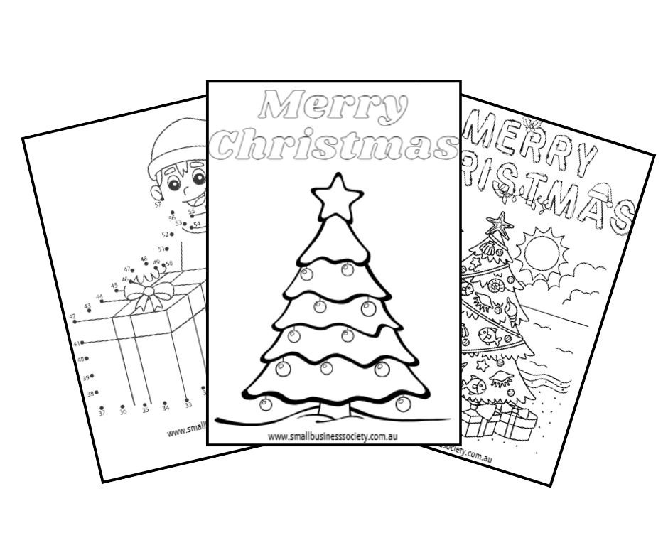 Christmas, Colouring Sheets, Festive, Creative, Activity