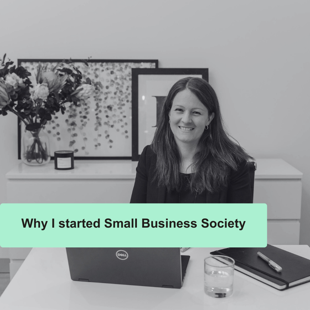 Founder, Start, Kate Tongue, Small Business Society